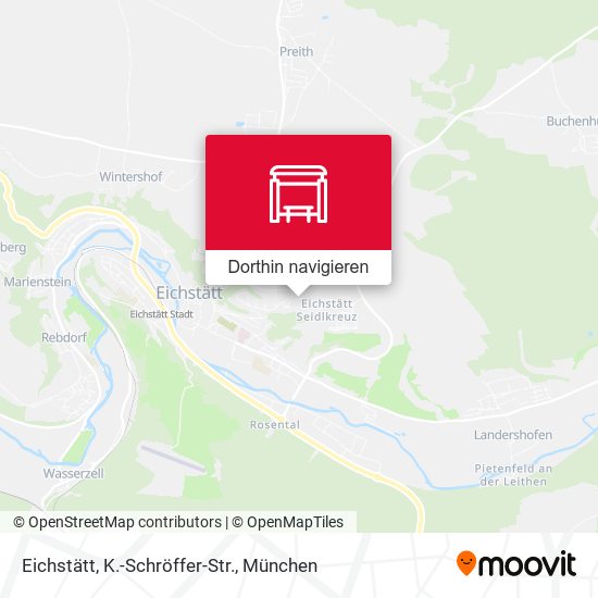 Eichstätt, K.-Schröffer-Str. Karte