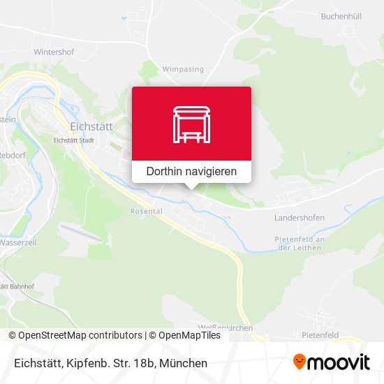 Eichstätt, Kipfenb. Str. 18b Karte