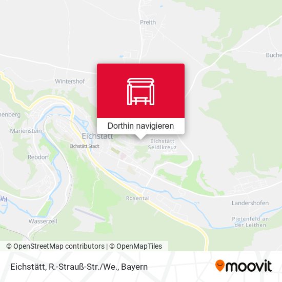 Eichstätt, R.-Strauß-Str./We. Karte