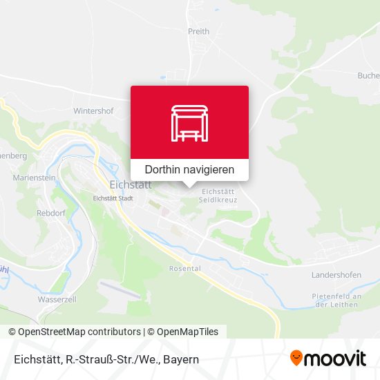 Eichstätt, R.-Strauß-Str./We. Karte