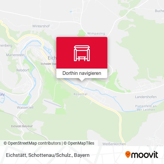 Eichstätt, Schottenau/Schulz. Karte