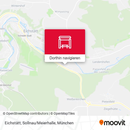 Eichstätt, Sollnau/Meierhalle Karte