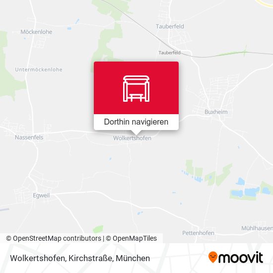 Wolkertshofen, Kirchstraße Karte