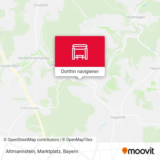 Altmannstein, Marktplatz Karte