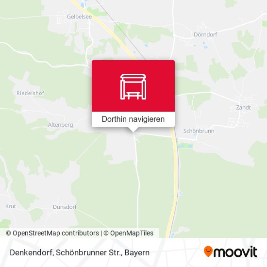 Denkendorf, Schönbrunner Str. Karte