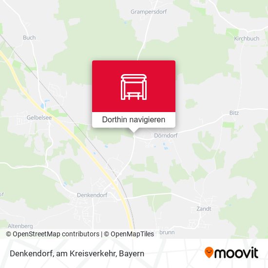 Denkendorf, am Kreisverkehr Karte