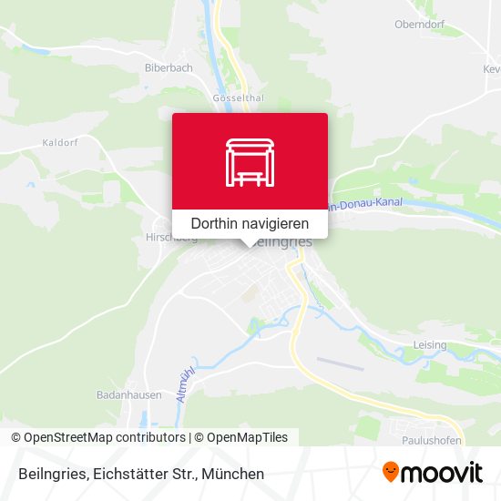 Beilngries, Eichstätter Str. Karte