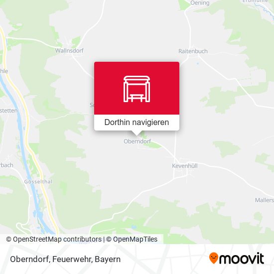 Oberndorf, Feuerwehr Karte