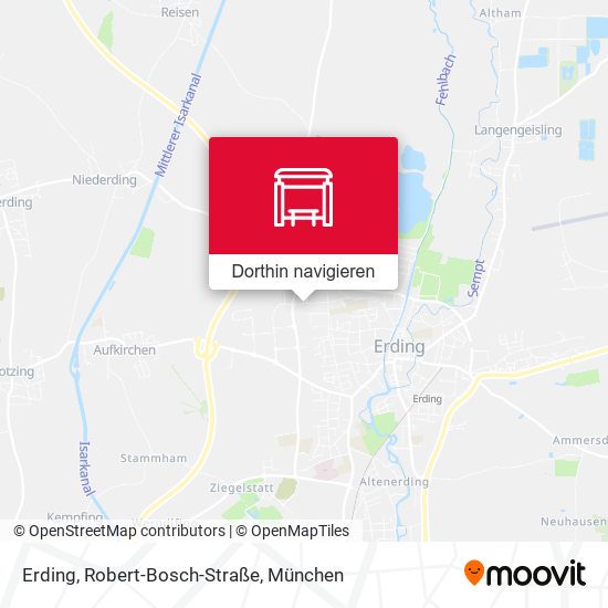 Erding, Robert-Bosch-Straße Karte