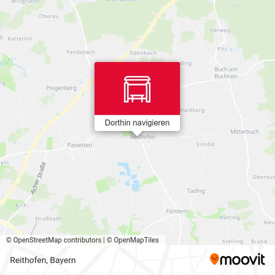 Reithofen Karte