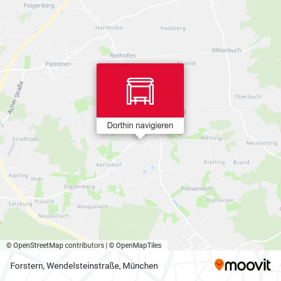 Forstern, Wendelsteinstraße Karte