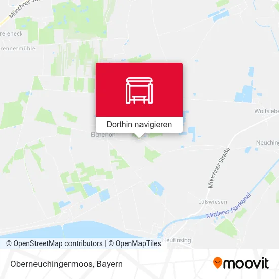 Oberneuchingermoos Karte