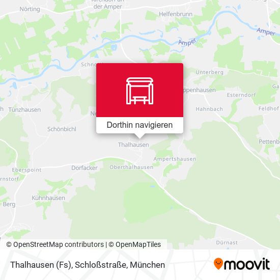 Thalhausen (Fs), Schloßstraße Karte