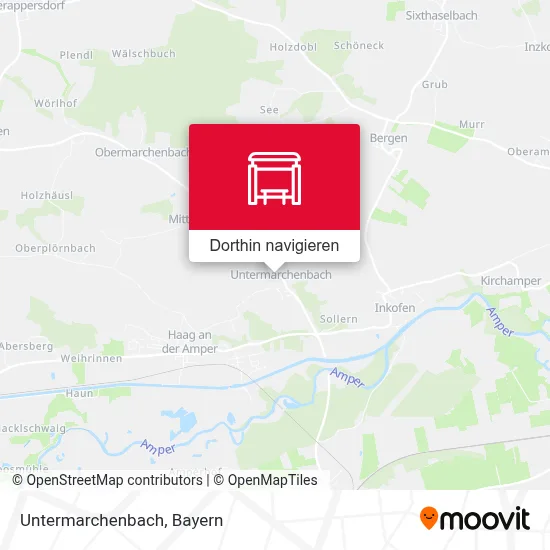 Untermarchenbach Karte
