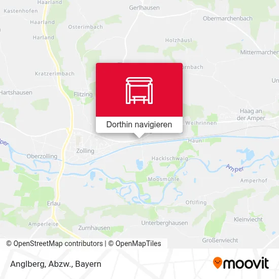 Anglberg, Abzw. Karte