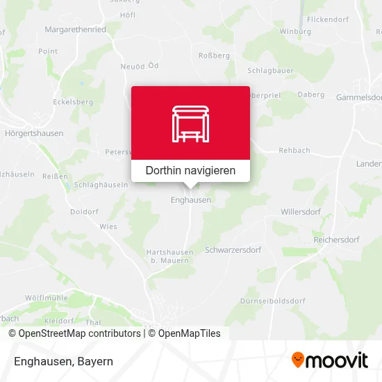 Enghausen Karte