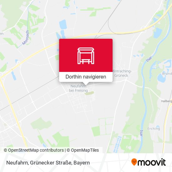 Neufahrn, Grünecker Straße Karte