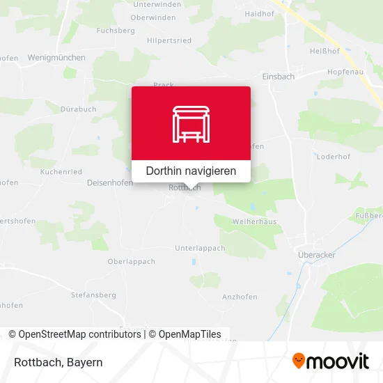 Rottbach Karte