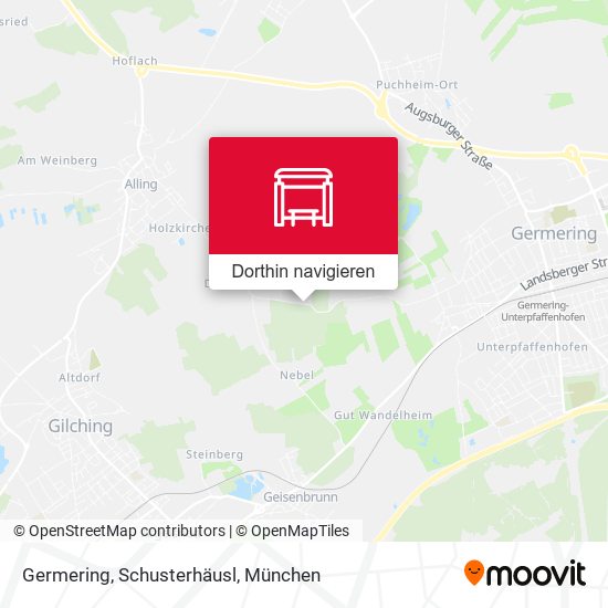 Germering, Schusterhäusl Karte