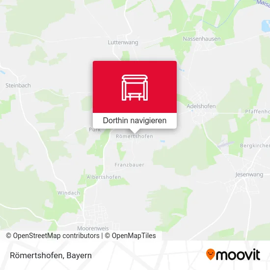Römertshofen Karte