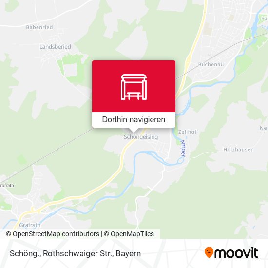 Schöng., Rothschwaiger Str. Karte