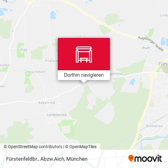 Fürstenfeldbr., Abzw.Aich Karte