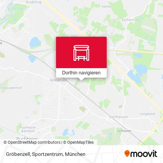Gröbenzell, Sportzentrum Karte