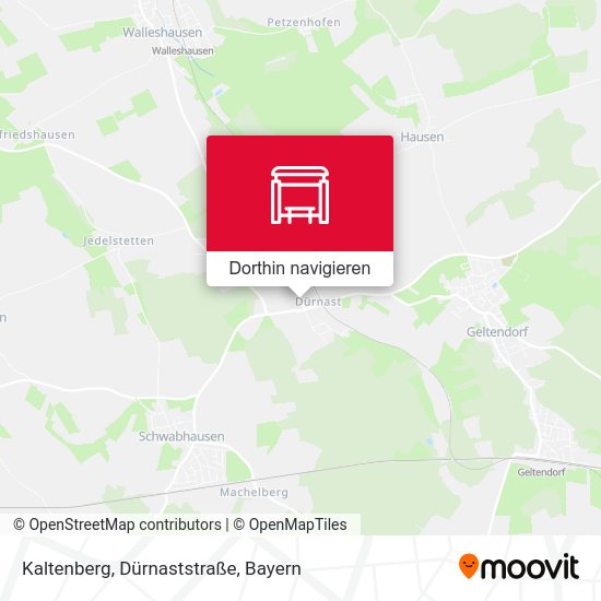 Kaltenberg, Dürnaststraße Karte