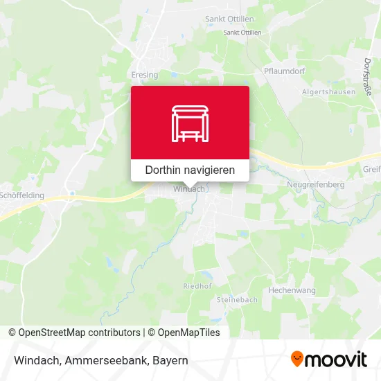 Windach, Ammerseebank Karte