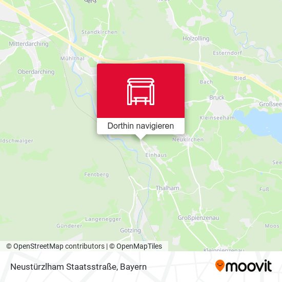 Neustürzlham Staatsstraße Karte