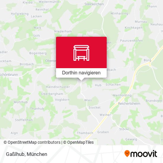 Gaßlhub Karte