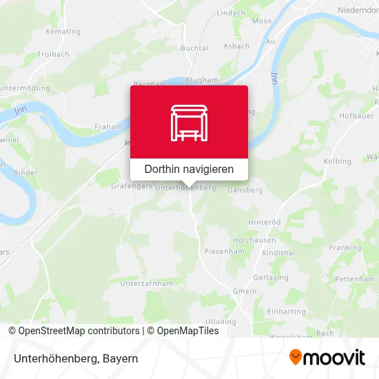 Unterhöhenberg Karte