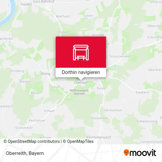 Oberreith Karte
