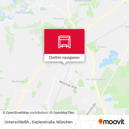 Unterschleißh., Keplerstraße Karte