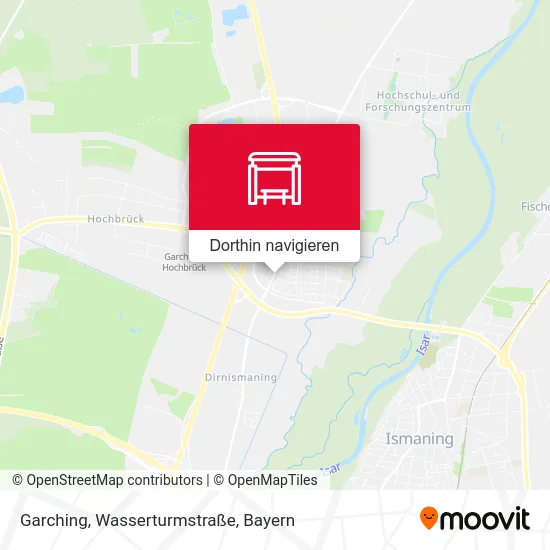 Garching, Wasserturmstraße Karte