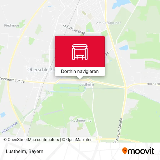 Lustheim Karte