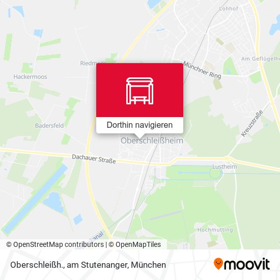 Oberschleißh., am Stutenanger Karte