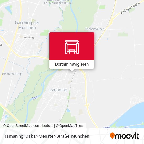 Ismaning, Oskar-Messter-Straße Karte