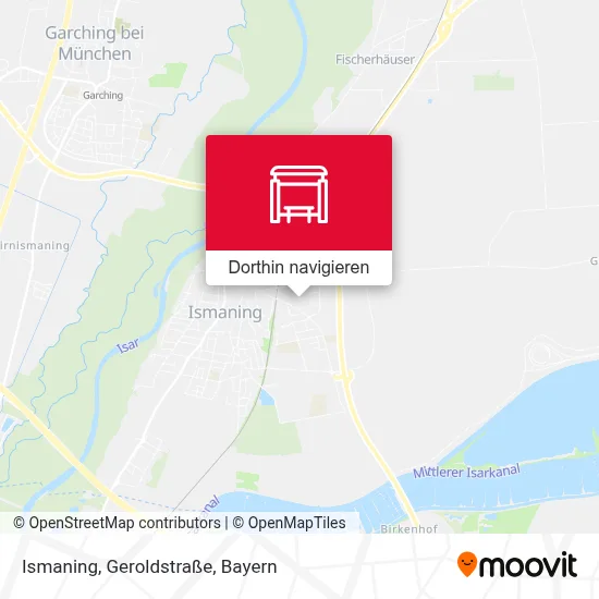 Ismaning, Geroldstraße Karte
