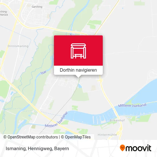 Ismaning, Hennigweg Karte
