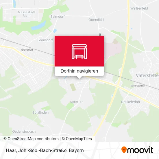 Haar, Joh.-Seb.-Bach-Straße Karte