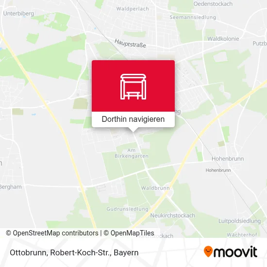Ottobrunn, Robert-Koch-Str. Karte