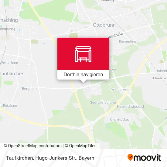 Taufkirchen, Hugo-Junkers-Str. Karte