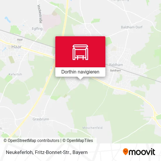 Neukeferloh, Fritz-Bonnet-Str. Karte