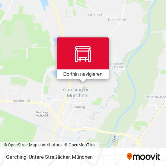 Garching, Untere Straßäcker Karte