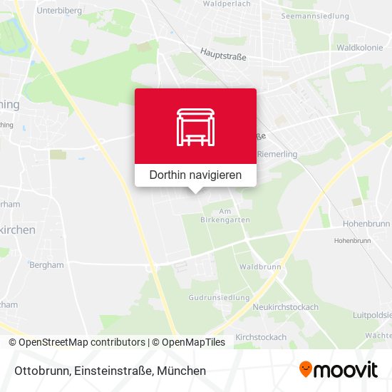 Ottobrunn, Einsteinstraße Karte
