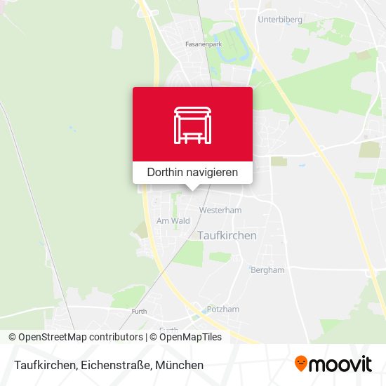 Taufkirchen, Eichenstraße Karte