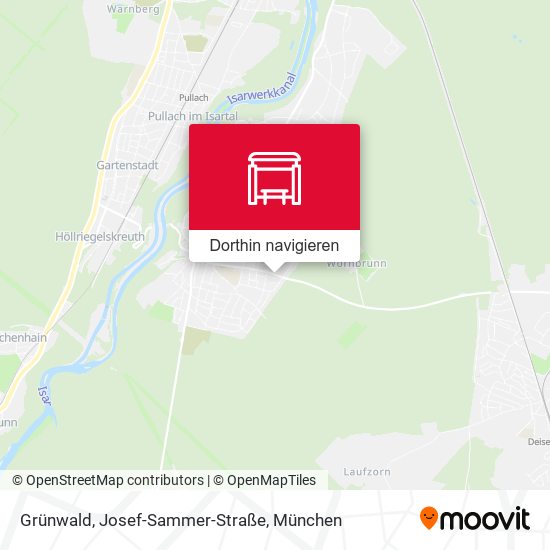 Grünwald, Josef-Sammer-Straße Karte