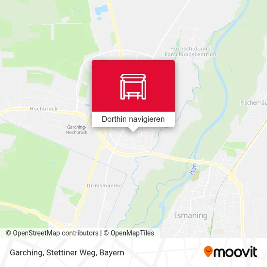 Garching, Stettiner Weg Karte