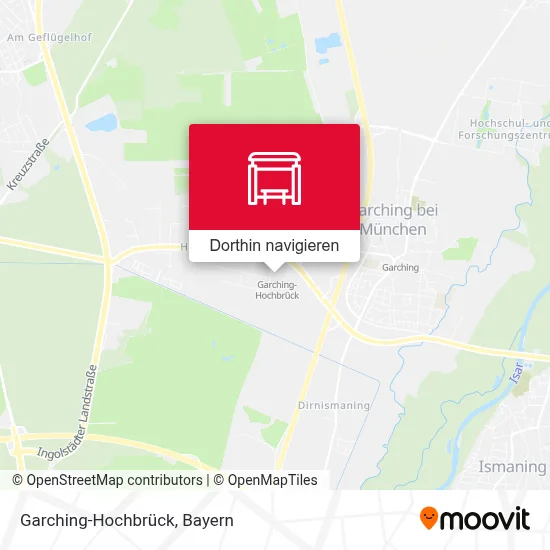 Garching-Hochbrück Karte
